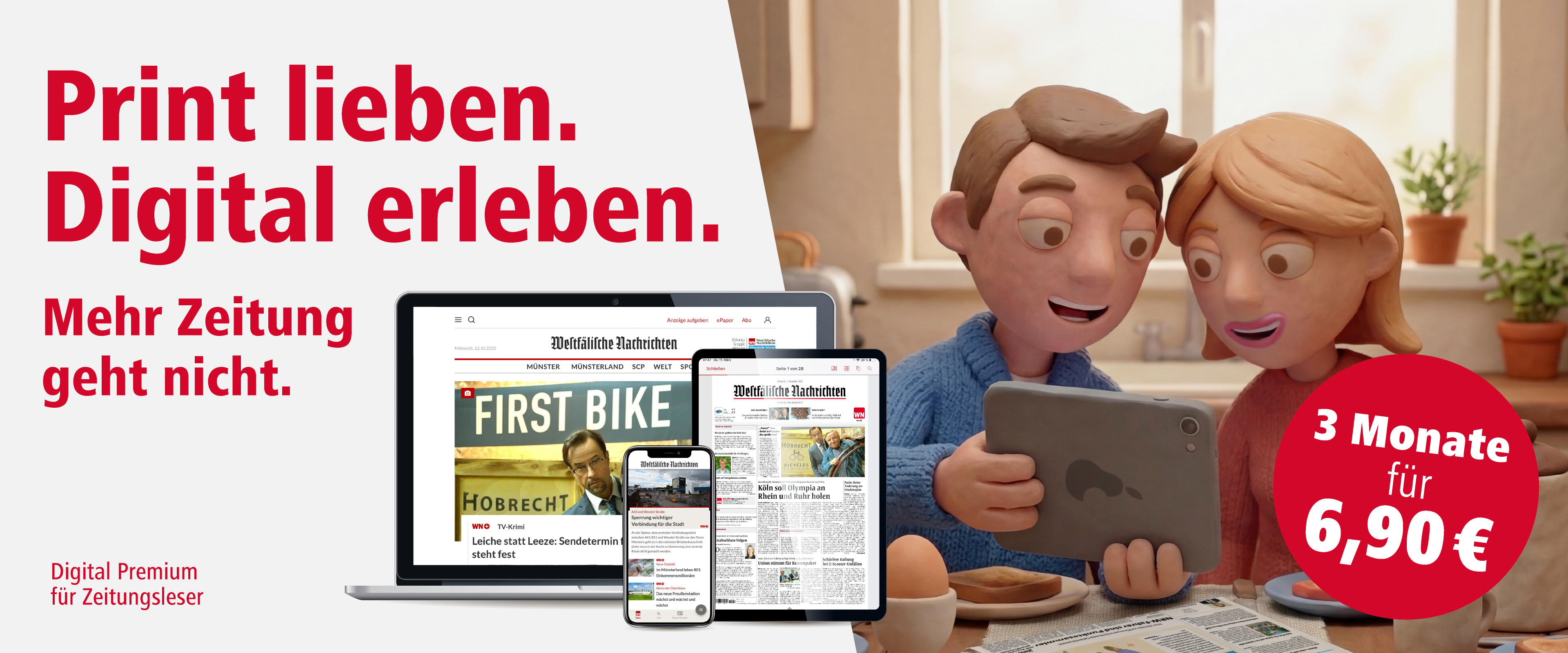 Digital Premium f&uuml;r Zeitungsleser